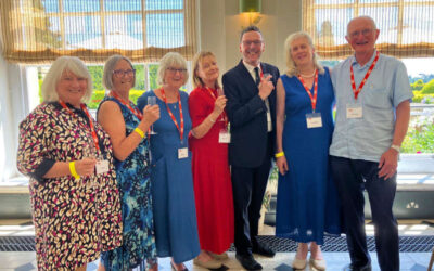 The Princess Royal thanks volunteers at Blenheim Palace